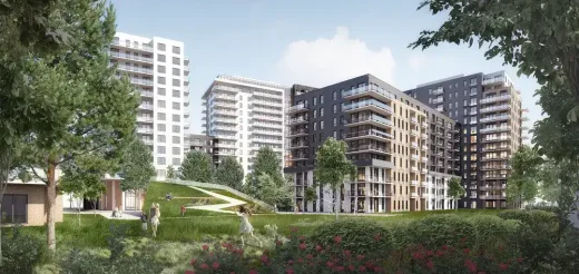 Le Newman mixed residential project in Montreal
