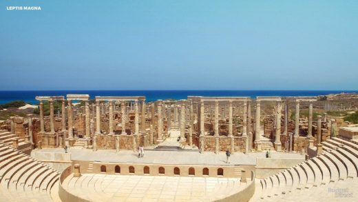 Leptis Magna District of Khoms Libya Leptis Magna District of Khoms Libya ruins