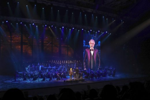 Andrea Bocelli performs at Maraya, KSA