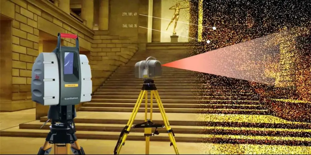 Measured building survey using 3D laser scanner