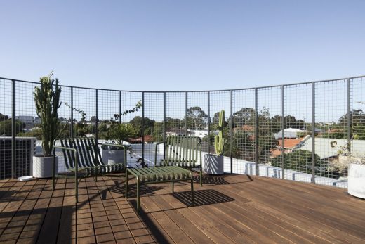 North Perth home roof deck sun terrace