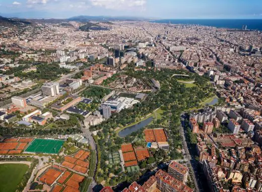 Nou Parc landscape design by Barcelona Architect