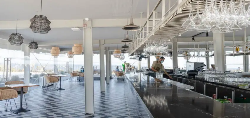 Nova Carcavelos Rooftop Bar near Lisbon