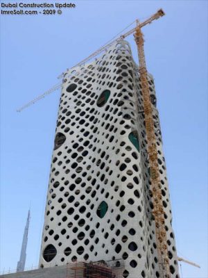 Business Bay Skyscraper, UAE building design by RUR Architecture - Reiser + Umemoto, architects