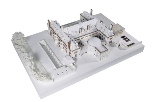 Rhodes House, Oxford model