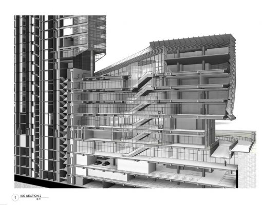 SHUIBEI International Centre building Luohu tower design