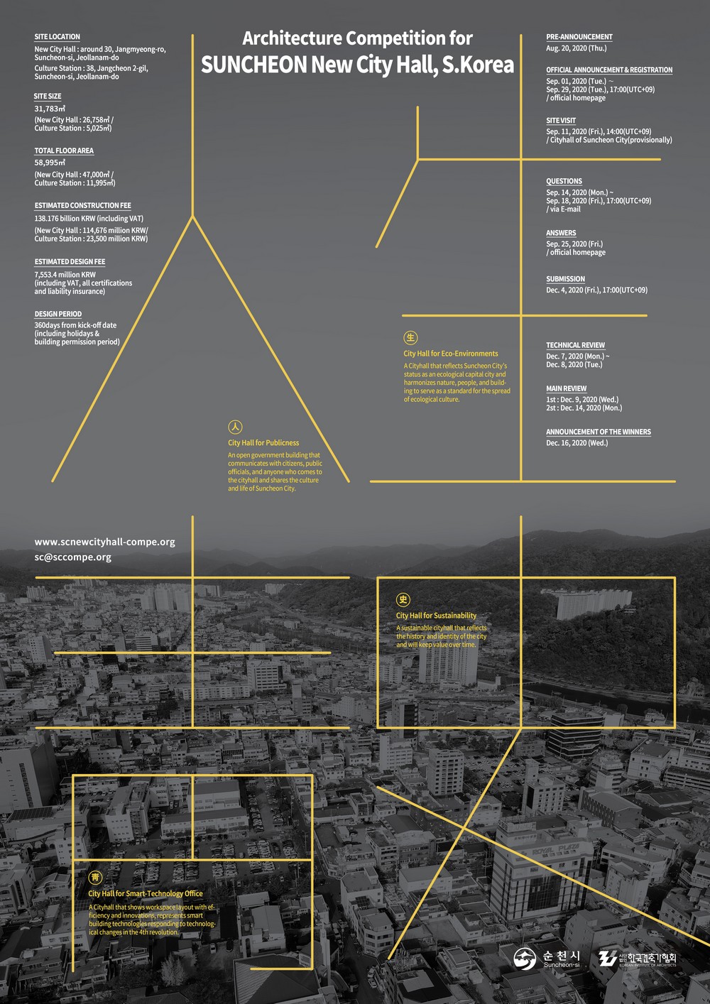 Suncheon New City Hall Architecture Competition