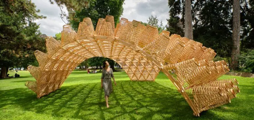 Wicker Pavilion Annecy Building, France