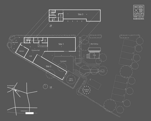 WORK x ation Karuizawa plan layout