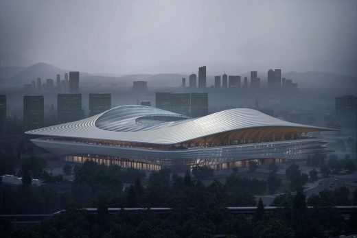 Xi’an International Football Centre Zaha Hadid Architects China