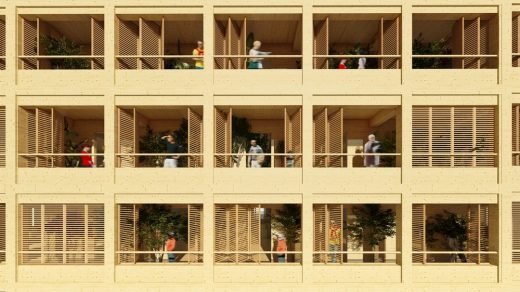 Xiong'an new city housing design balconies