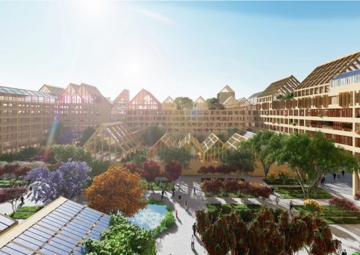 Xiong'an new city housing landscape
