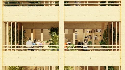 Xiong'an new city housing design by Guallart Architects