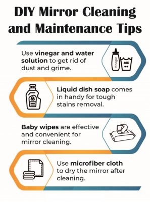 5 easy DIY mirror cleaning and maintenance tips