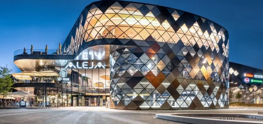 ALEJA Ljubljana shopping center, Slovenia