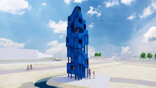 Blauw Observatory Tower Amsterdam