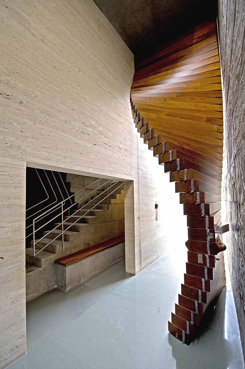 Curtain Door, Surat residence, India