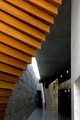 Curtain Door, Surat residence, India