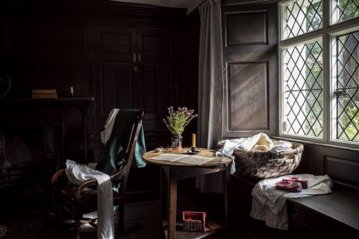 Dove Cottage, Wordsworth’s former home Downstairs lodging room