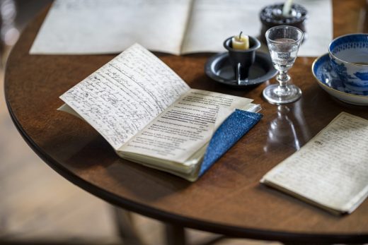 Dove Cottage Grasmere writing table