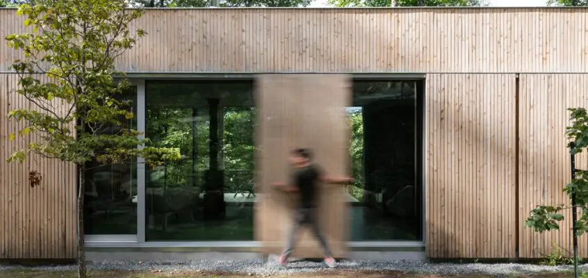 hinterhouse, La Conception, Québec retreat