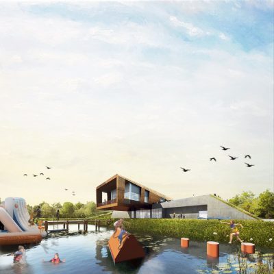 Hollybush Lakes, Aldershot, Hampshire by British Architect firm Baca Architects