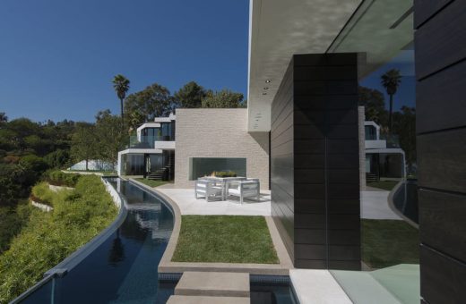 Beverly Hills residence landscape terrace California