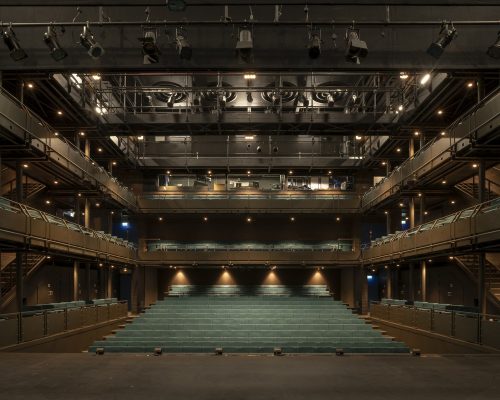 Leeds Playhouse building auditorium