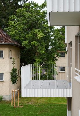 Linz Sintstrasse apartment balcony