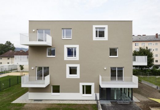 Linz Sintstrasse apartments balconies