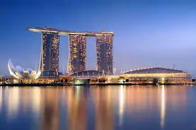 5 most beautiful land-based Casinos in the World - Marina Bay Sands Singapore buildings