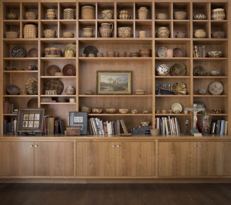 San Francisco Modern Craftsman living area by Andrew Mann Architecture