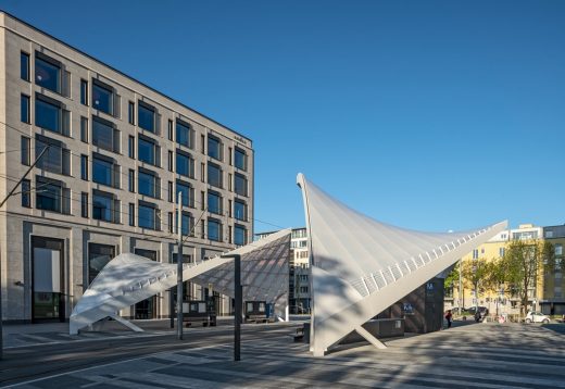 Tram Schwabinger Tor, Munich, Germany - International Architecture Awards 2020 Winners