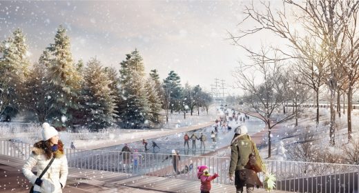 Tuchkov Buyan Park Saint Petersburg design by Agence Ter + Philippe Rahm architectes