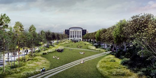 Tuchkov Buyan Park Saint Petersburg design by BIG-Bjarke Ingels Group + BuroHappold Engineering