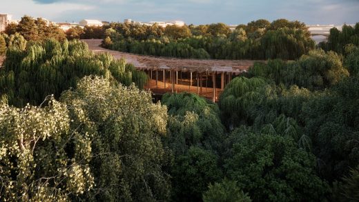 Tuchkov Buyan Park design by Kengo Kuma & Associates + Vladimir Djurovic Landscape Architecture