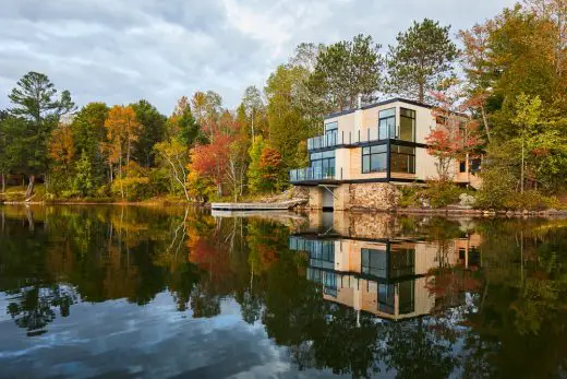 Val des Monts Boathouse in Quebec