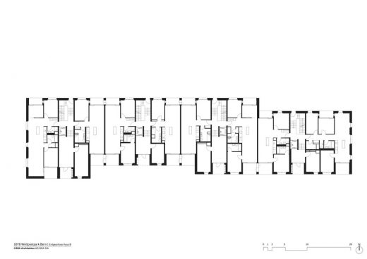 Weltpostpark Bern apartments plan layout