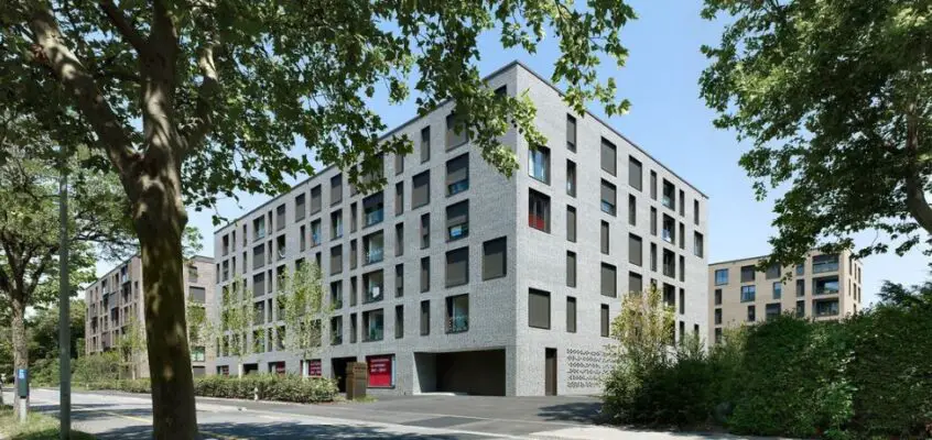 Weltpostpark residential buildings Bern