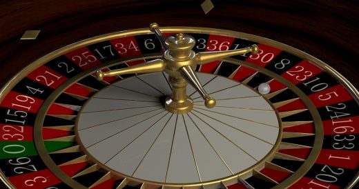 Roulette table casino for gamblers