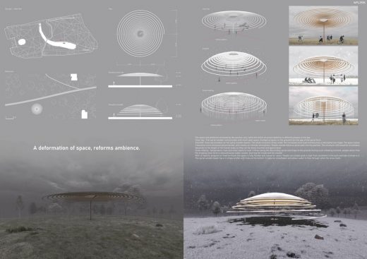 Winter Pavilion London Competition 2nd prize winner