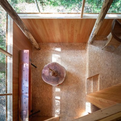 100% wooden house Montlouis-sur-Loire interior design