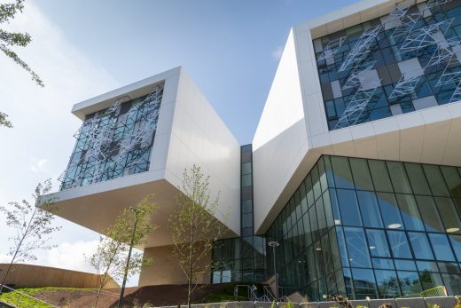 Barbara Hepworth Building Huddersfield University facade