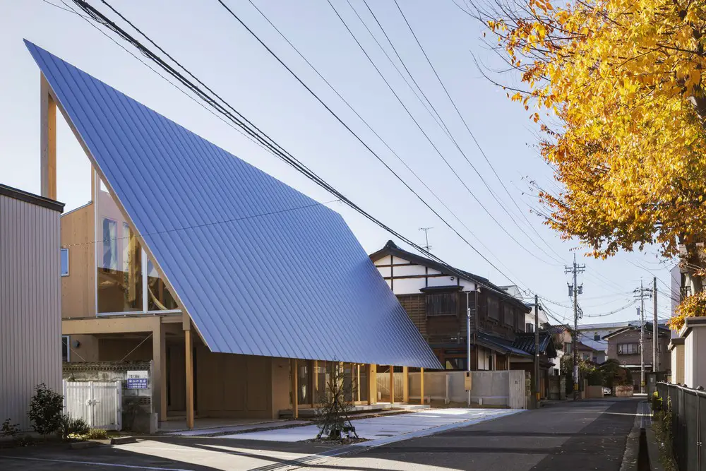 Canvas for Sky in Japan by Shota Nakanishi Architects