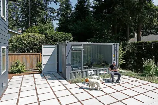 New Wyss Family Container House on Mercer Island USA