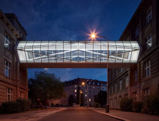 Crystalline Footbridges Prague