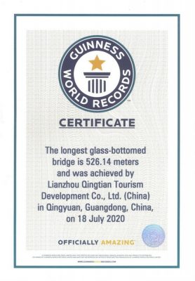 Glass Bridge Huangchuan