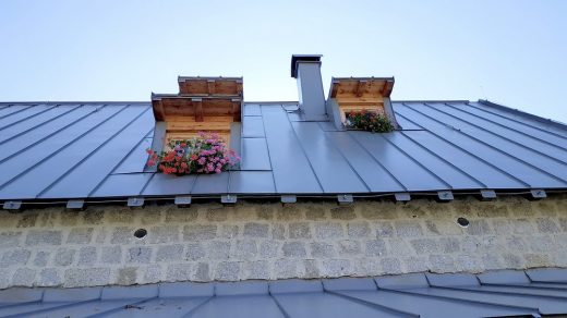 Lower energy costs with stylish metal roof