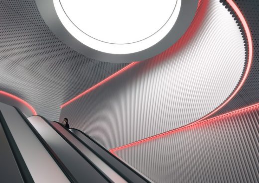 Moscow Metro Design Competition 3rd Prize