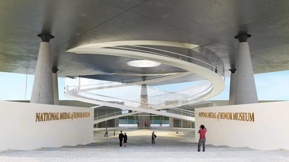 National Medal of Honor Museum building design